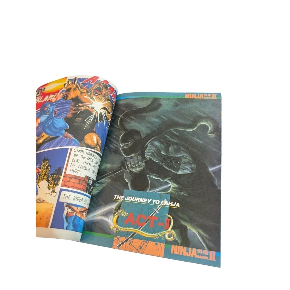Nintendo Power Strategy Guide #SG2/N15, 1990, Ninja Gaiden II, w/Poster